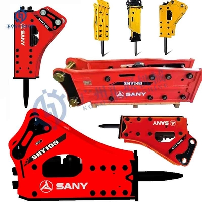 SB30 SB40 SB43 Original Side Type SANY Hydraulic Breaker Hammer for SOOSAN Construction Equipment Excavator Attachments