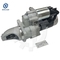 DH300 24V 11T 6.0KW Engine Parts Starter Motor Excavator Spare Part Starters