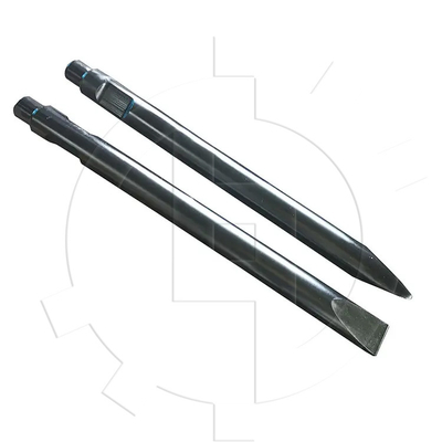 135*1200 Moil Type Wedge Type 42CrMo Chisels For S2000 S2200 S2500 S3000 S3600 Hydraulic Breaker Spare Parts