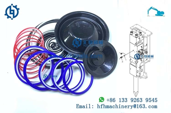 CATEEEE H130 H130-S Hydraulic Cylinder Seals For Hammer Breaker H130C H130D H130E S
